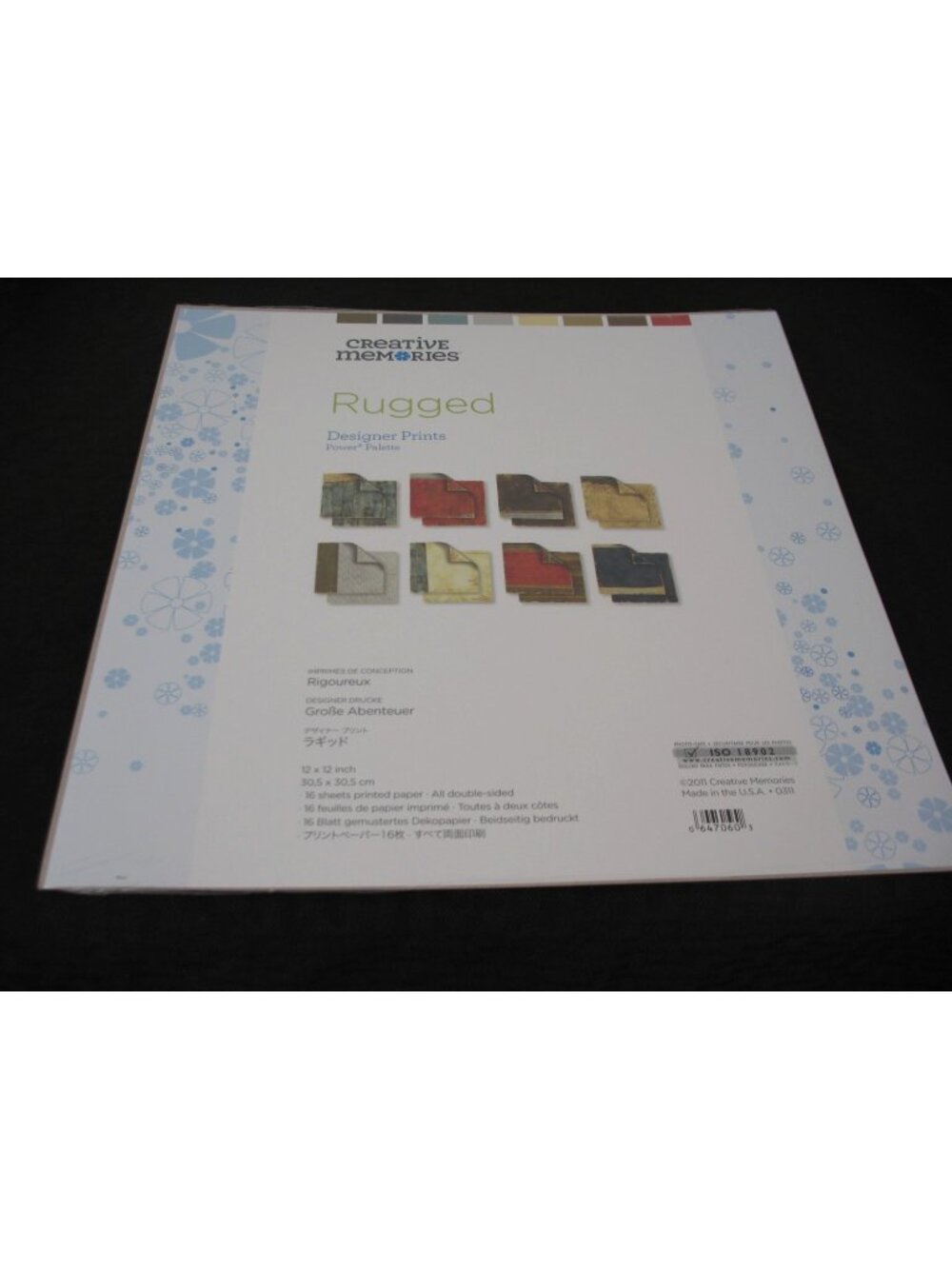 Creative Memories Designer Prints Rugged 12 x 12 Scrapbooking NEW